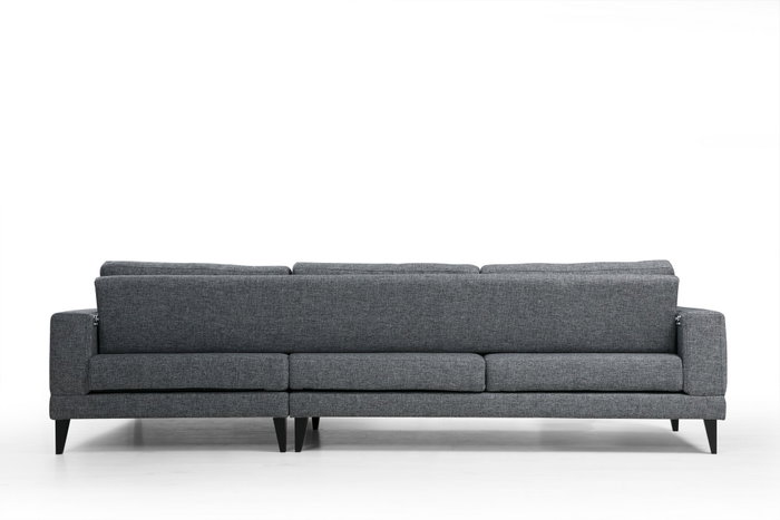 Atelier Del Sofa Sofá Cama Esquinero Derecho Nordic Corner L3+Chl Gris Oscuro 303x160 cm
